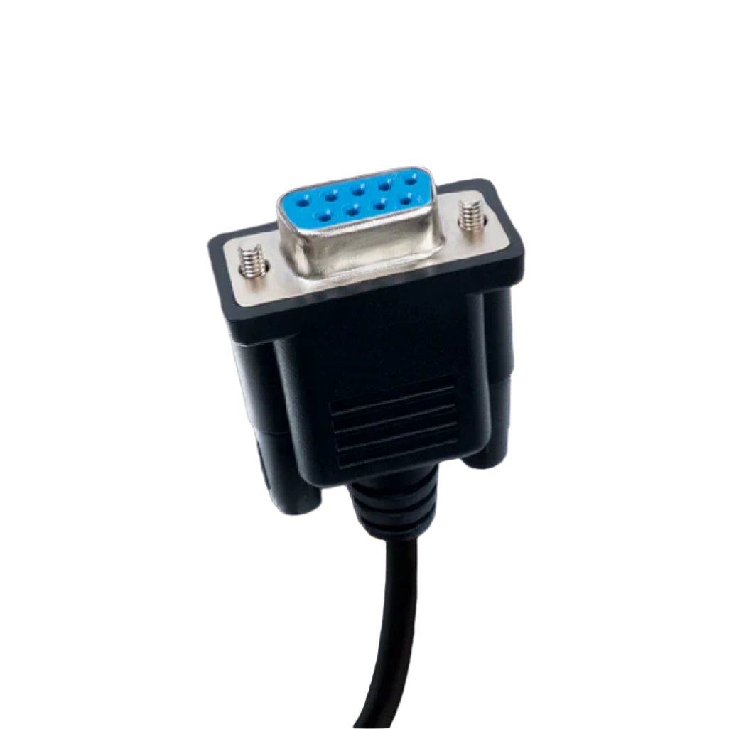 Reach cable 2m with DB9 FEMALE connector Close Up