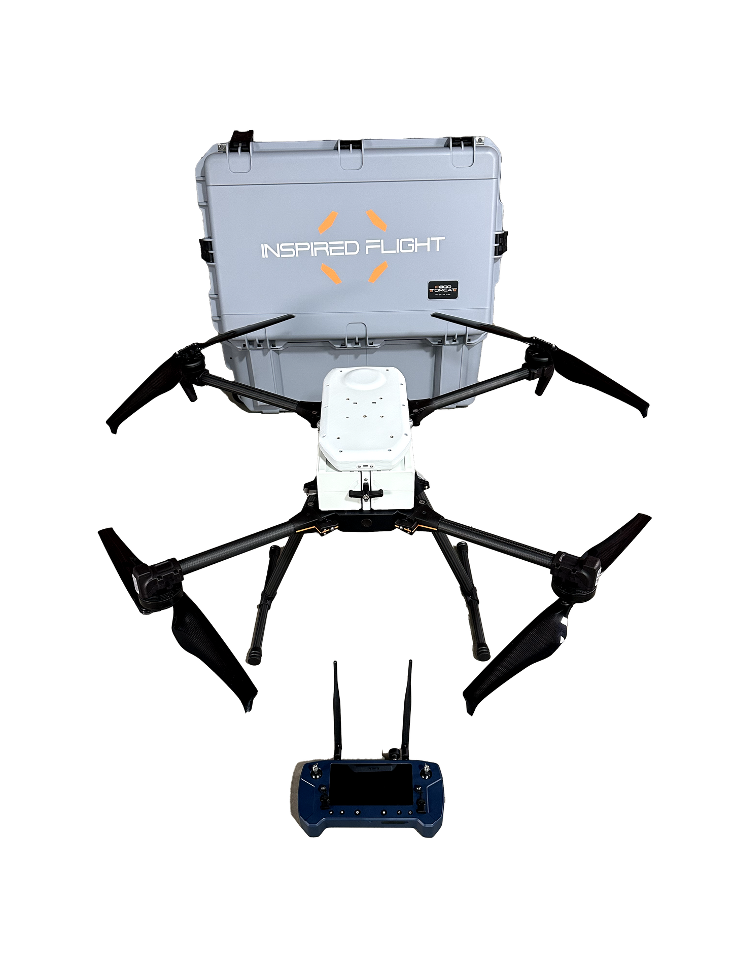 Inspired Flight IF800 Tomcat with Blue Herelink Ground Control Station