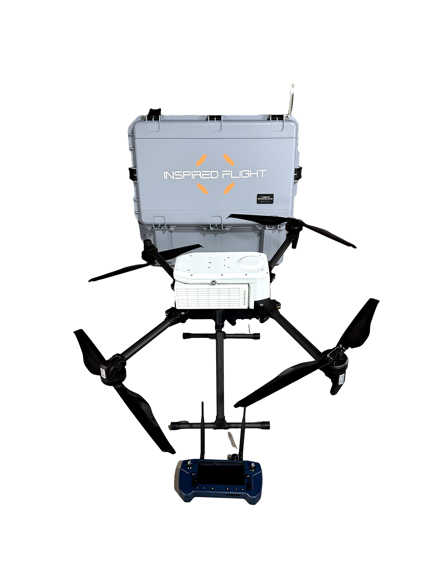 Inspired Flight IF800 Tomcat with Blue Herelink Ground Control Station