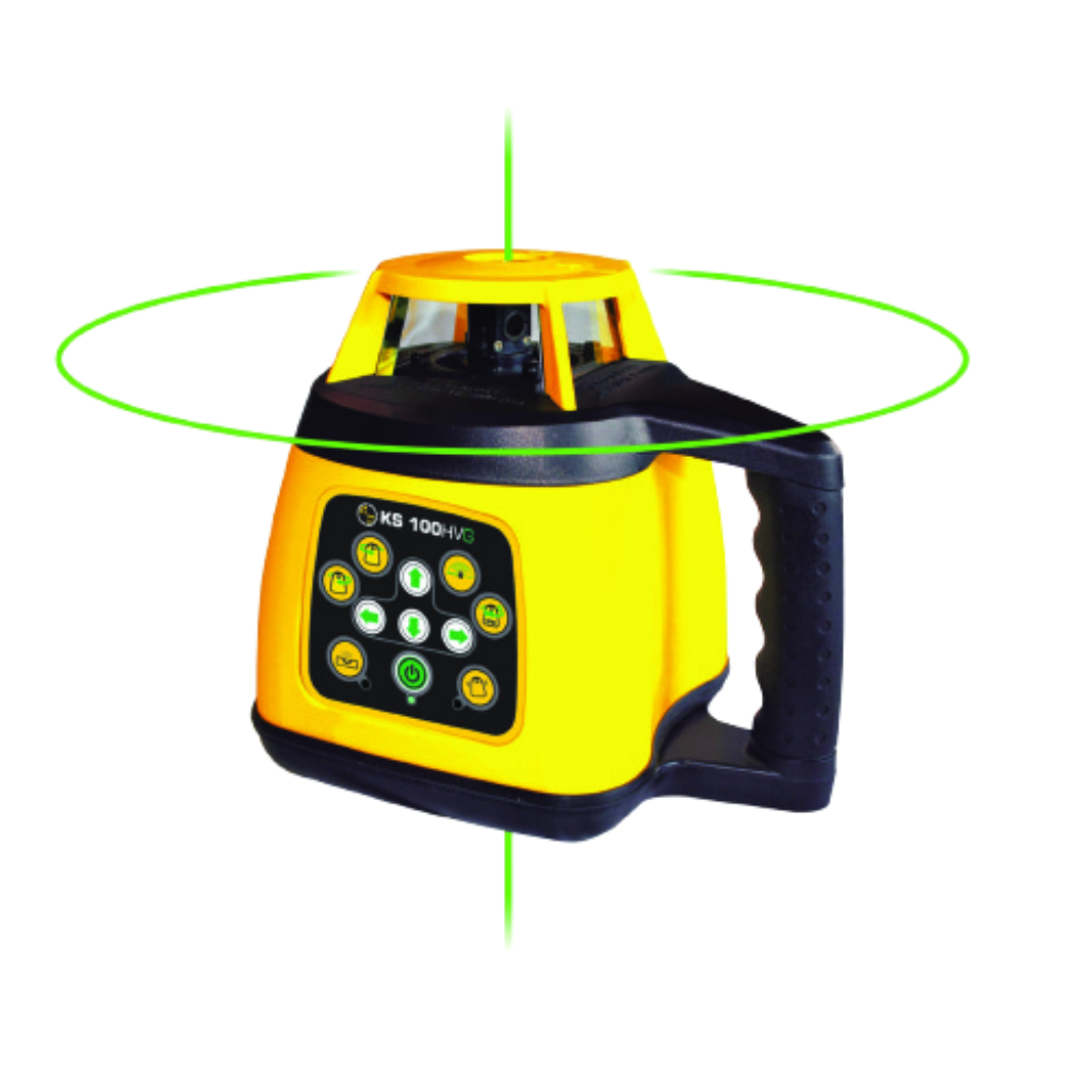 KS 100HVG Green Beam Rotary Laser