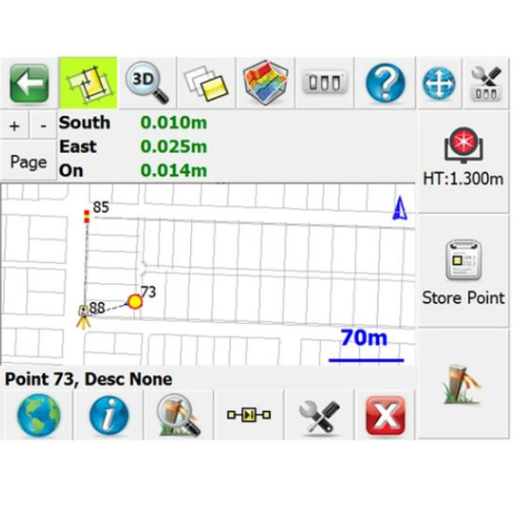MicroSurvey FieldGenius Application Layout