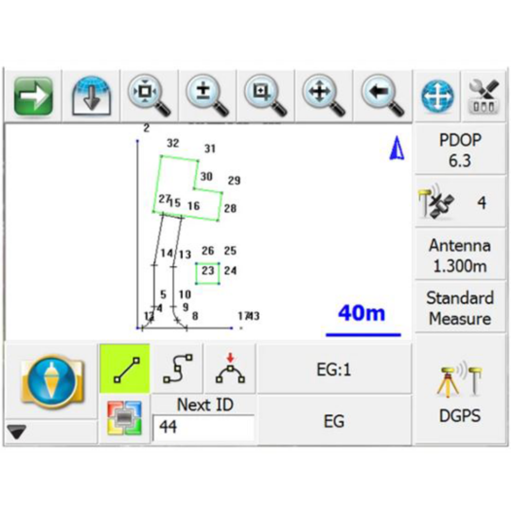 MicroSurvey FieldGenius Application Layout 2