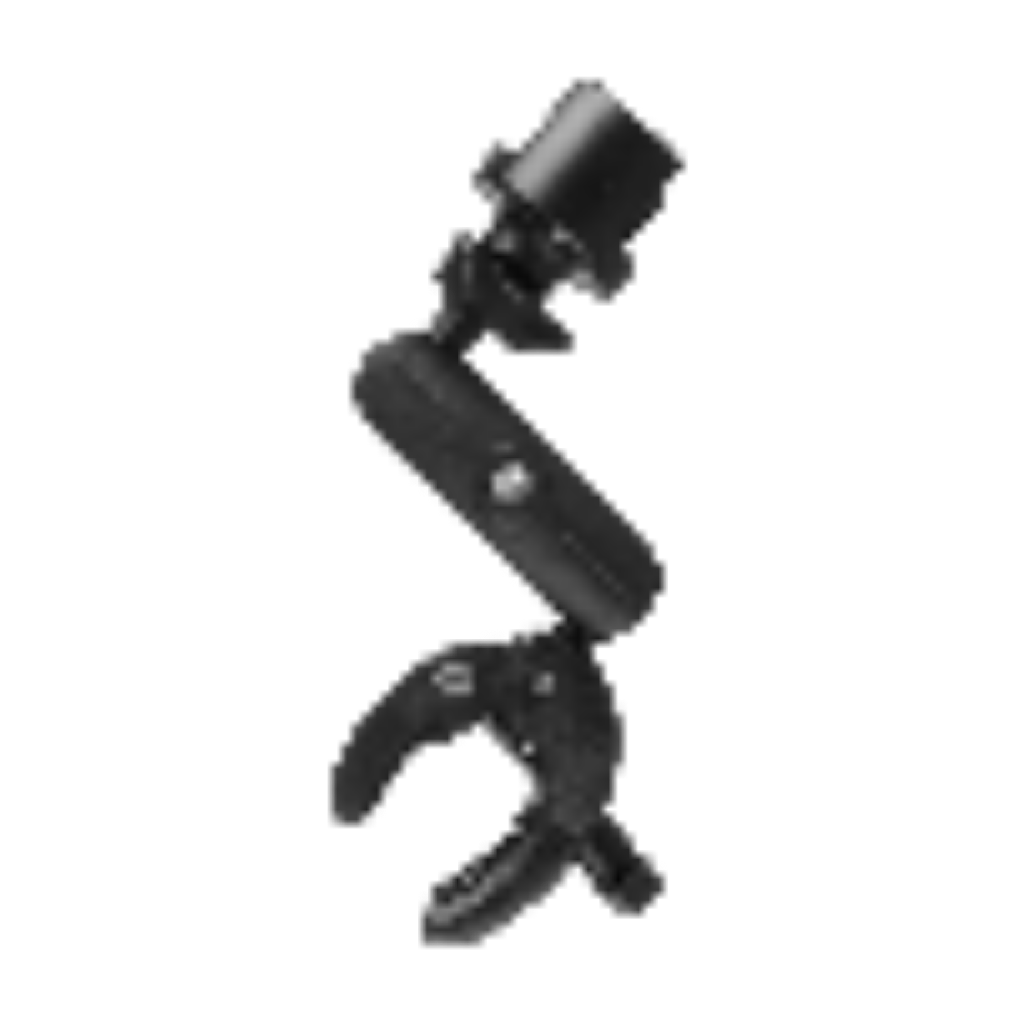 Pole Mount Phone Holder Side View 2