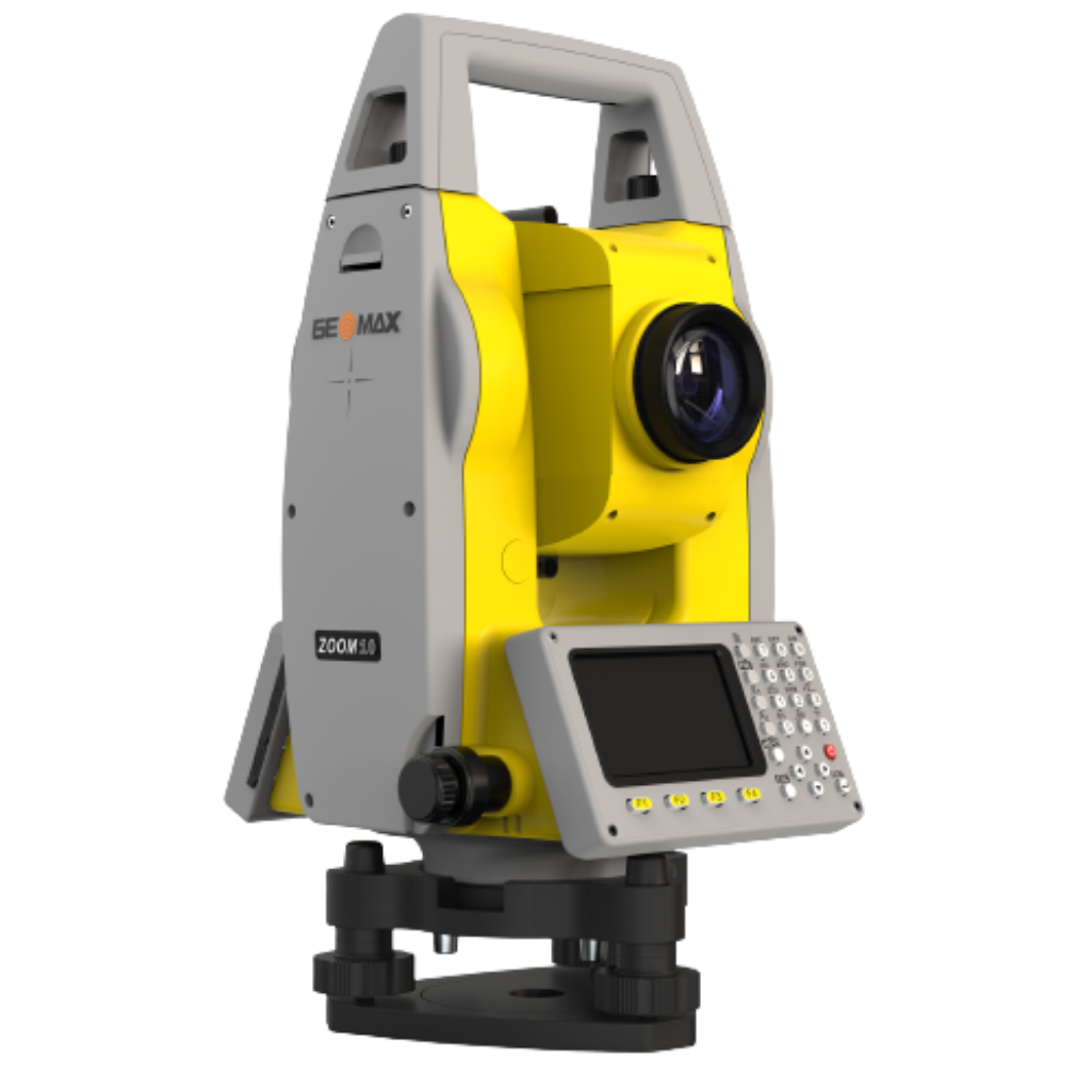 GeoMax Zoom10 Manual Total Station Side View