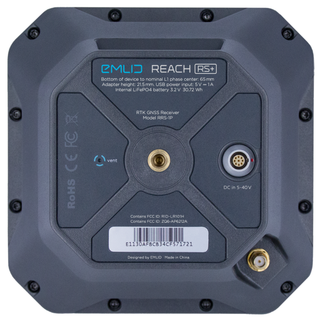 Reach RS+ Bottom View