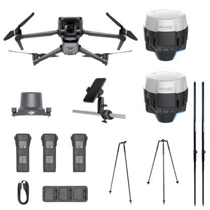 Mavic 3E RTK Kit with Emlid Base/Rover for GCPs