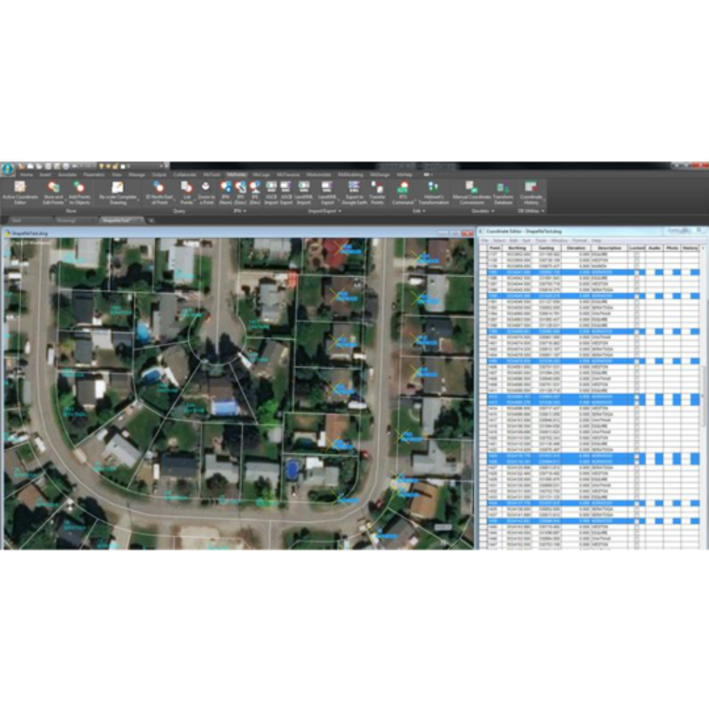 MicroSurvey CAD Embedded Application Layout 3