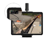 Load image into Gallery viewer, Pix4D viDoc RTK Rover with iPad Pro Tablet View
