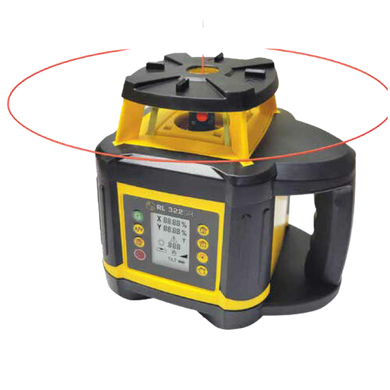 SitePro RL322GR Dial-IN Dual Grade Rotary Laser with Vertical Alignment