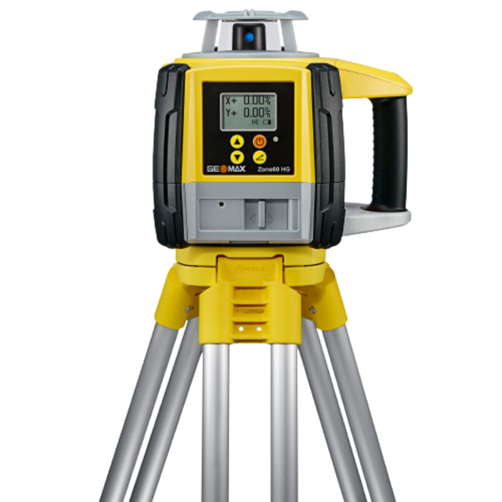 GeoMax Zone60HG Laser Set on Tripod